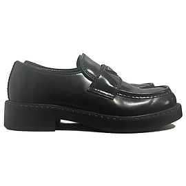 PRADA  Mules & clogs T.UK 6 Leather Black