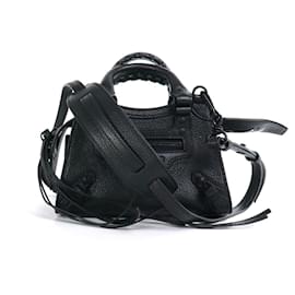 Balenciaga-BALENCIAGA  Handbags T.  Leather-Black