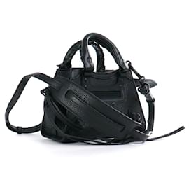 Balenciaga-BALENCIAGA  Handbags T.  Leather-Black