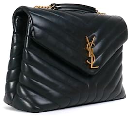 Saint Laurent-SAINT LAURENT  Handbags T.  Leather-Black