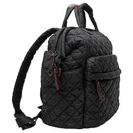 Autre Marque-Black MZ Wallace Quilted Nylon Backpack-Black