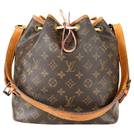 Louis Vuitton-Louis Vuitton Sac Noe Petit Canvas Monogram-Brown