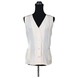 Emanuel Ungaro Camicia in seta bianca vintage Ungaro, Ungaro mare e barca Bianco Bianco sporco