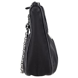 Prada-Prada Re-Edition 2005 Re-Nylon Mini Bag in Black Nylon-Black