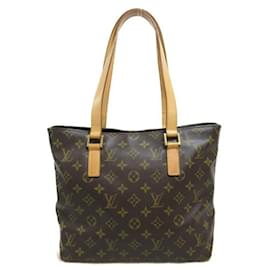 Louis Vuitton-Louis Vuitton Cabas Piano Canvas Tote Bag M51148 in Good condition-Brown