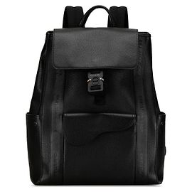 Sac à dos en cuir Saddle Dior Noir