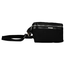 Yves Saint Laurent-Yves Saint Laurent Canvas Belt Bag Canvas Belt Bag 505973 in Good condition-Black