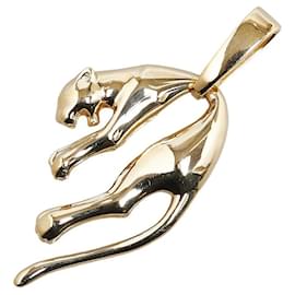 & Other Stories-LuxUness 18k Gold Panther Pendant Metal Pendant in Excellent condition-Golden