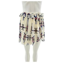 ISABEL MARANT ETOILE Röcke T.FR 34 Seide Beige