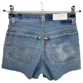Autre Marque-RE/DONE X LEVI'S  Shorts T.US 26 Cotton-Blue