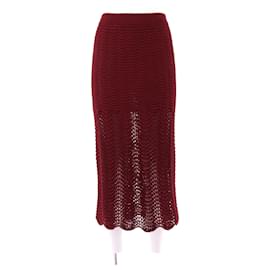 Autre Marque-SAVANNAH MORROW  Skirts T.International S Cotton-Dark red