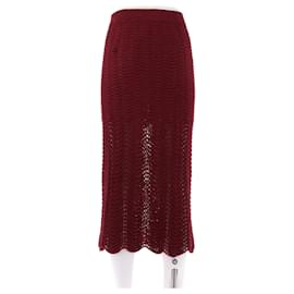 Autre Marque-SAVANNAH MORROW  Skirts T.International S Cotton-Dark red