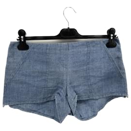 Autre Marque-100% CAPRI  Shorts T.International XS Cotton-Blue