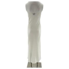 Autre Marque-RAEY  Dresses T.US 8 Silk-White