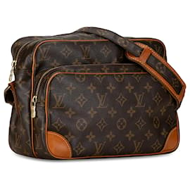 Louis Vuitton-Louis Vuitton Brown Monogram Nil Crossbody Bag-Brown