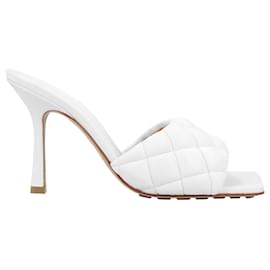 Bottega Veneta-Bottega Veneta Padded Mule white-White