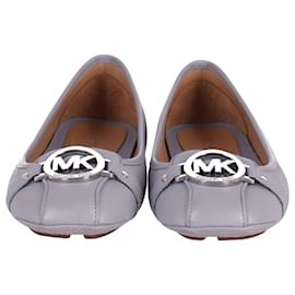 Michael Kors-Michael Kors Fulton Moccasin Flats in Pastel Blue Leather-Other