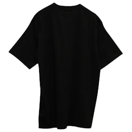 Y3-Y-3 Classic Chest Logo Tee in Black Cotton-Black