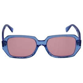 Autre Marque-Retrosuperfuture Limone Wagwan Bubbagum Rectangular Sunglasses in Blue Acetate-Blue