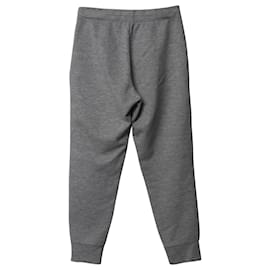 Armani Exchange-Armani Exchange Debossed LogonJogger Pants in Grey Cotton-Grey