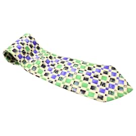 Hugo Boss-Hugo Boss Printed Tie in Multicolor Silk-Other,Python print