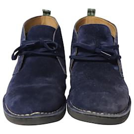 Ralph Lauren-Polo Ralph Lauren Talan Chukka Boot in Blue Suede-Blue
