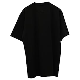 Y3-Y-3 Classic Chest Logo Tee in Black Cotton-Black