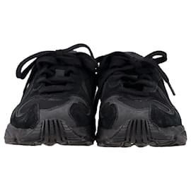 Autre Marque-Adidas Yung-1 Sneakers in Black Suede-Black