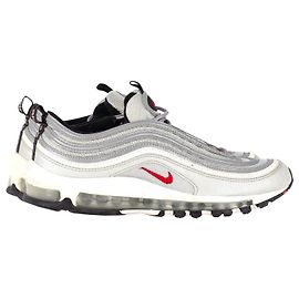 Sneaker Nike Air Max 97 OG Silver Bullet in pelle argentata Argento Metallico