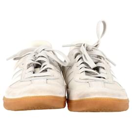 Autre Marque-Adidas Samba Sneakers in Cream Leather-White,Cream