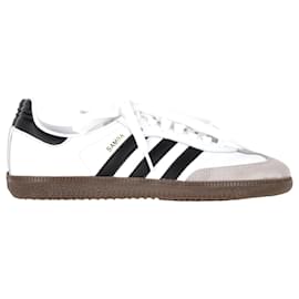 Autre Marque-Adidas Samba OG Sneakers in White Leather-White