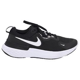Nike React Miler Laufschuhe aus schwarzem Polyester Schwarz
