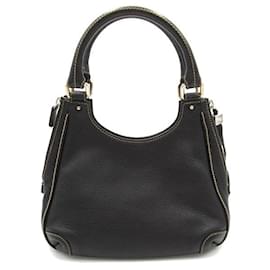 Chanel-Chanel Logo Tassel Shoulder Bag Leather Shoulder Bag A23055 in Good condition-Black