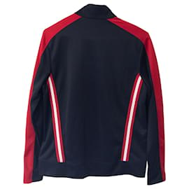 Nike-Nike x Air Jordan Jumpman Track Jacket in Red and Black Polyester -Other,Python print