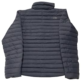 The North Face-The North Face Stretch Goose-Down Quilted Water Repellant Jacket in Black Nylon-Navy blue