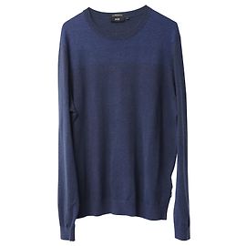 Hugo Boss Maglione Regular Fit Boss in cotone blu Blu