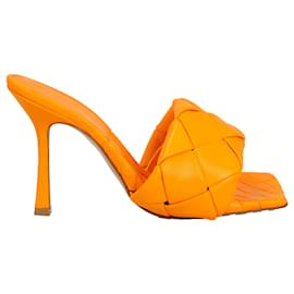 Bottega Veneta-Bottega Veneta Lido Mule orange-Orange