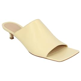 Bottega Veneta-Bottega Veneta Stretch Mule yellow-Yellow