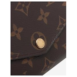 Louis Vuitton-Brown Monogram Portefeuille Sarah purse-Brown