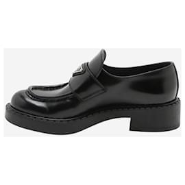 Prada-Black branded loafers - EU 37.5-Black