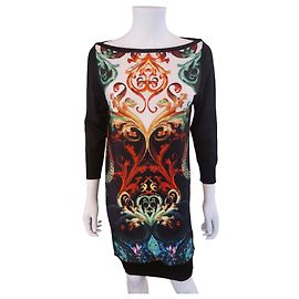 Robe Roberto Cavalli en viscose multicolore Multicolore