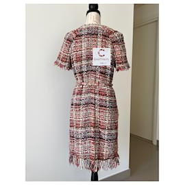 Chanel-9K$ Ribbon Tweed Runway Dress-Multiple colors