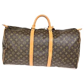 Louis Vuitton-Louis Vuitton Keepall 55-Brown