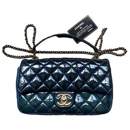 Bolso Classic Flap de Chanel Azul