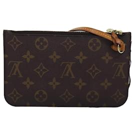 Louis Vuitton-LOUIS VUITTON Monogram Neverfull PM Pouch LV Auth yk12750-Monograma