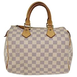 Louis Vuitton-LOUIS VUITTON Damier Azur Speedy 25 Hand Bag N41534 LV Auth 76922-Other