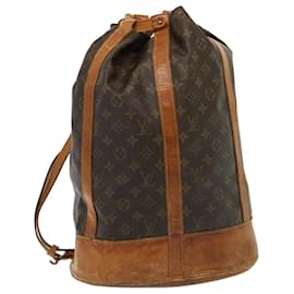 Louis Vuitton-LOUIS VUITTON Monogram Randonnee GM Shoulder Bag M42244 LV Auth 75070-Monogram