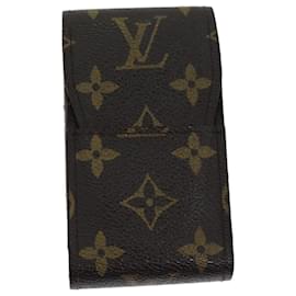 Louis Vuitton-LOUIS VUITTON Monogram Étui à Cigarettes M63024 LV Auth fm3473-Monogramme