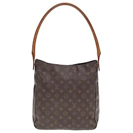 Louis Vuitton-LOUIS VUITTON Monogram Looping GM Shoulder Bag M51170 LV Auth 76956-Monogram