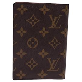 Louis Vuitton-LOUIS VUITTON Monogram Couvel Tulle Passopole Étui pour passeport M60180 Auth 77539-Monogramme